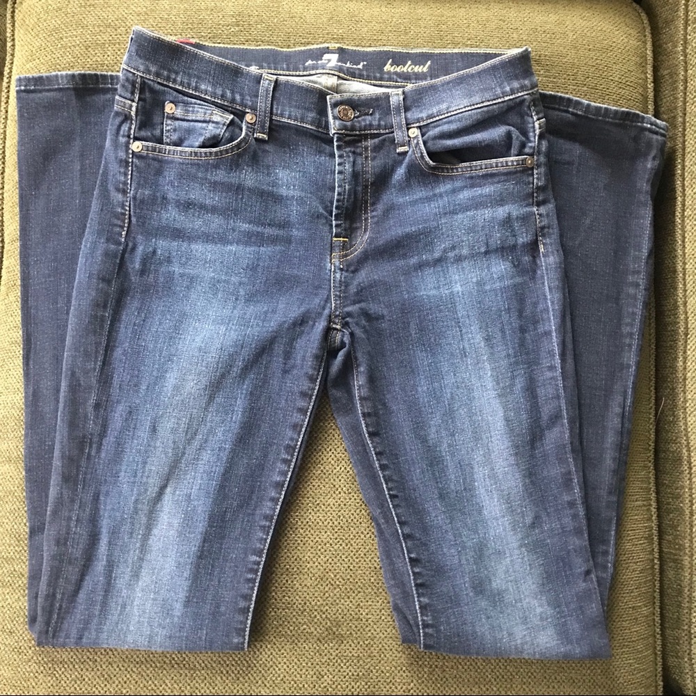 7 For All Mankind Bootcut Jeans—28